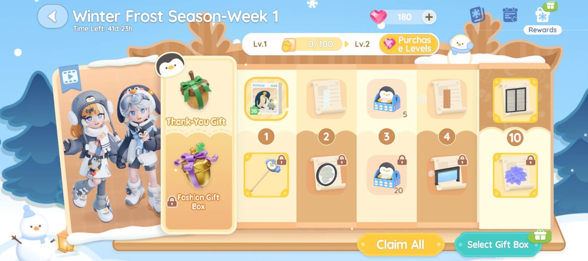 Heartopia Winter Frost Season Battle Pass Breakdown