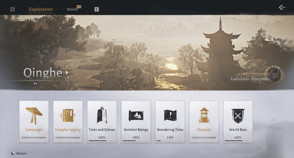 Where Winds Meet Qinghe Exploration Guide – Journal, Activities, Rewards & Completion Tips